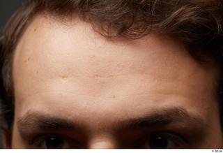 HD Face Skin Brett eyebrow face forehead hair skin pores…